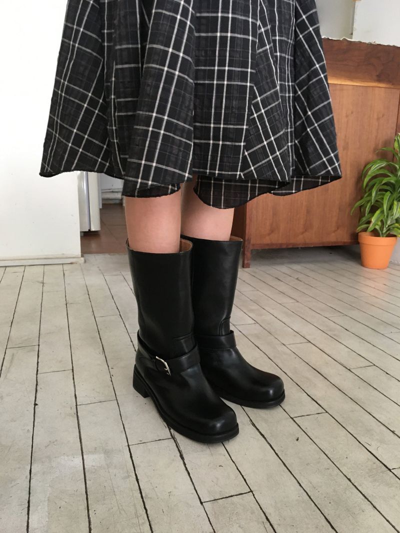 DUGGY（ダギー）の「Woody Hill Chunky Wide Boots (2color)（Shoes）」