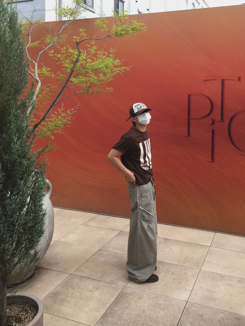 Hem Strapted Cargo Pants 2C