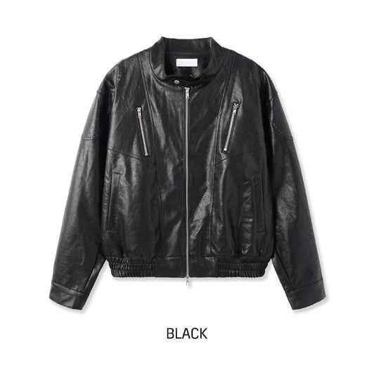 Howry Biker Leather Jacket