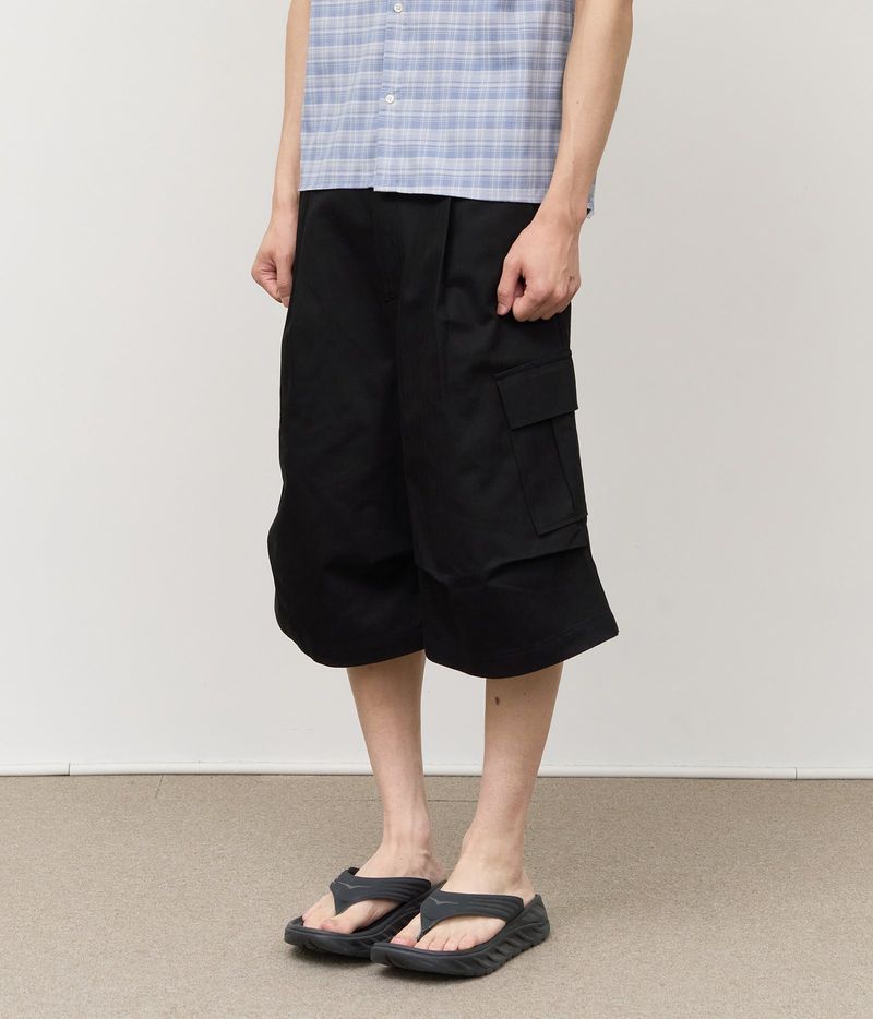 Pard Herringbone Cargo Bermuda