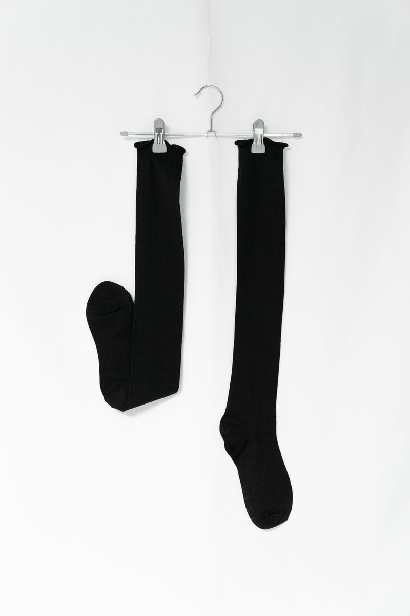 gauze long socks(2colors)