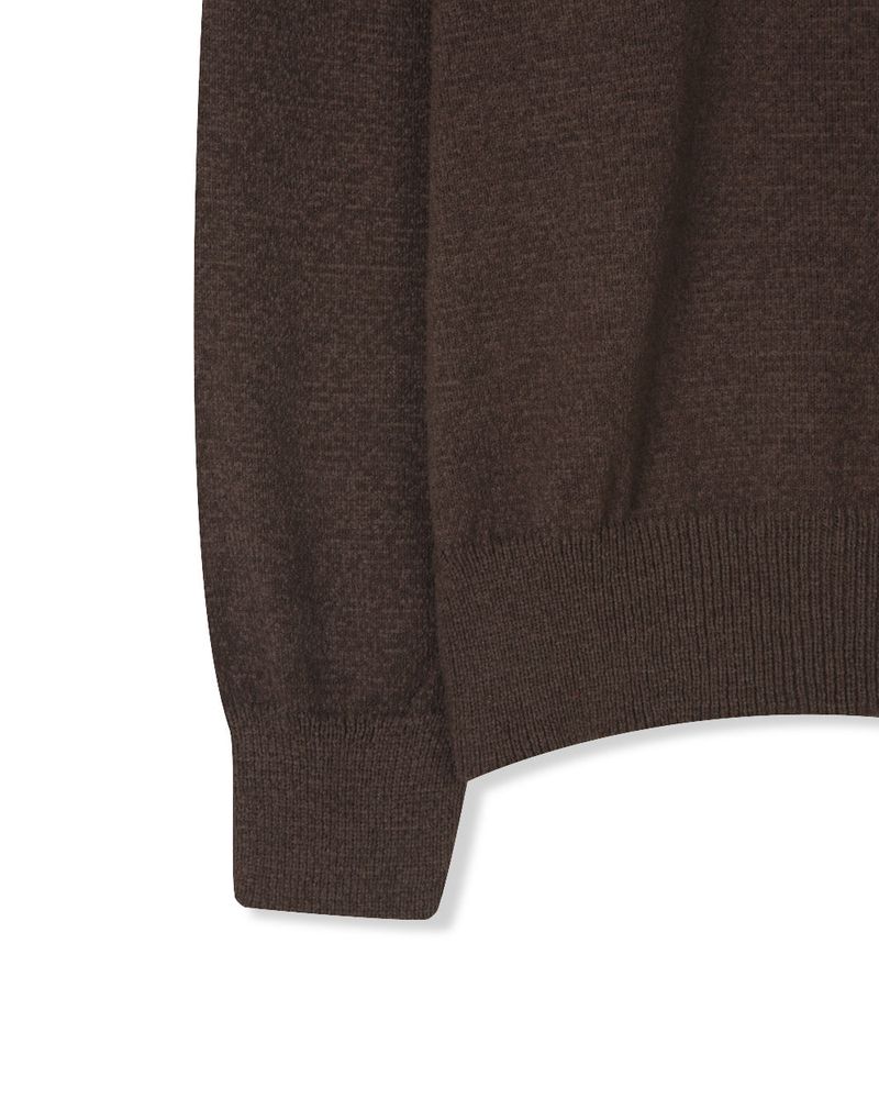 Seron V-Neck Patch Knit