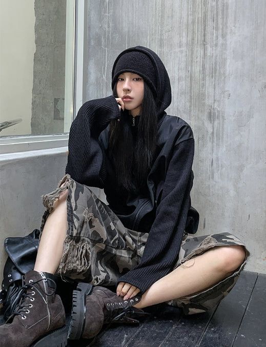 Morris Shirring Bandana Beanie