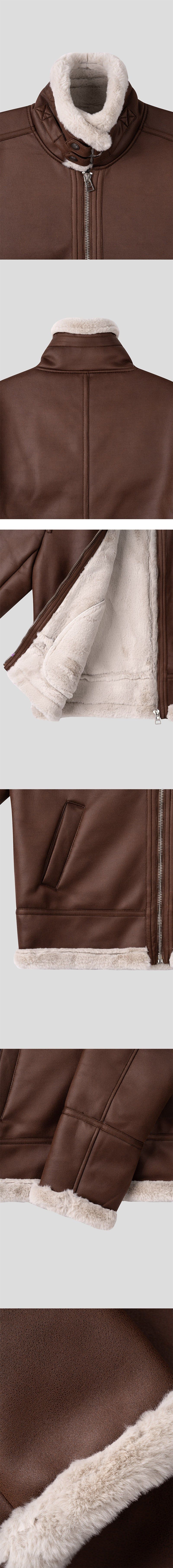 [F/W] Bigun leather fur mustang(2color)