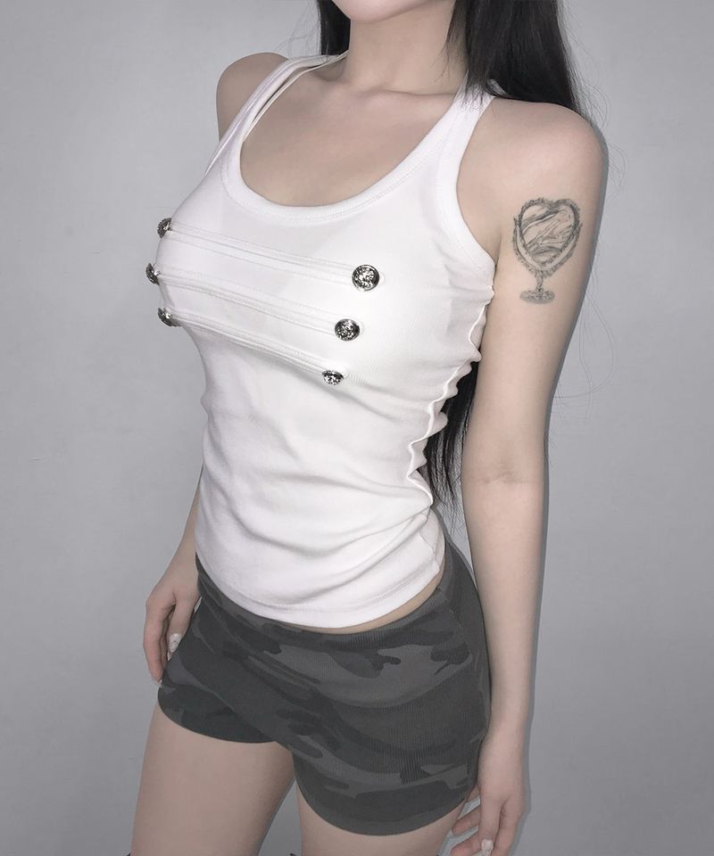 josie button top (3colors)