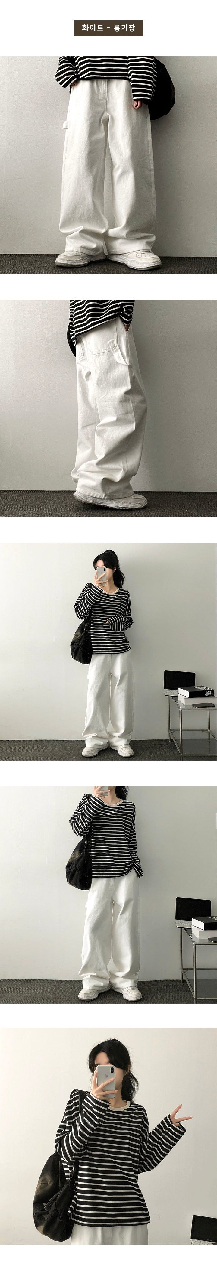 Issue Peach Cotton Pencil Pocket Pants