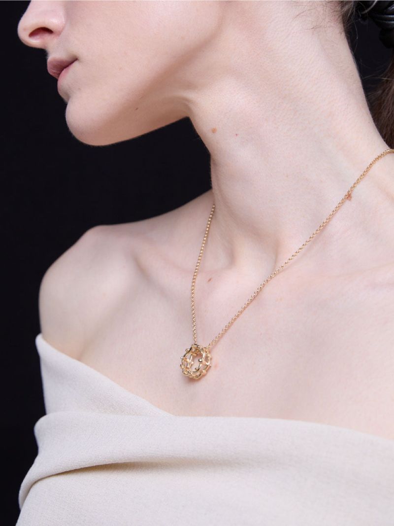 BONAFIDE JEWELRY(ボナファイドジュエリー)の「Multi Hash Tag Large Necklace (Gold)(Accessories)」