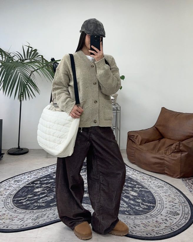 SATIIIZ（サティーズ）の「レヴンパッデッドクロスボディバッグ（バッグ）」