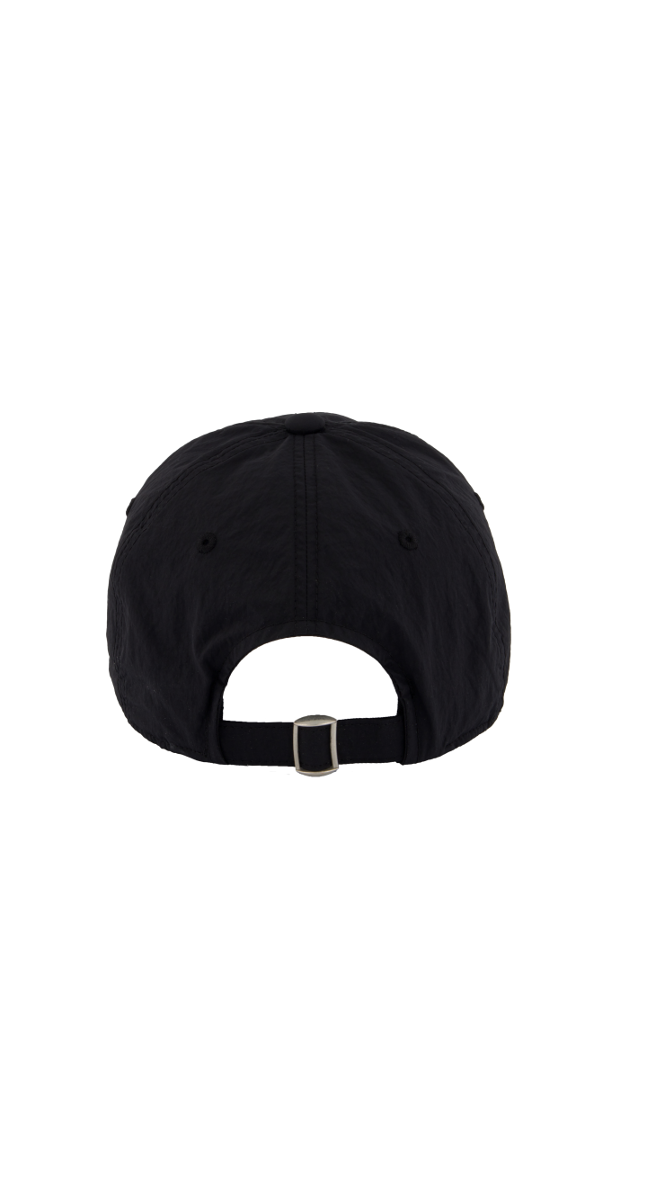 [UPDRAFT] EMBROIDERY NYLON CAP BLACK