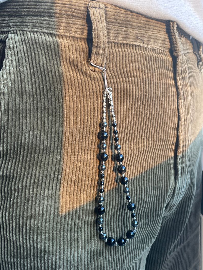 Kichikichiyaya Black Olive Keyring