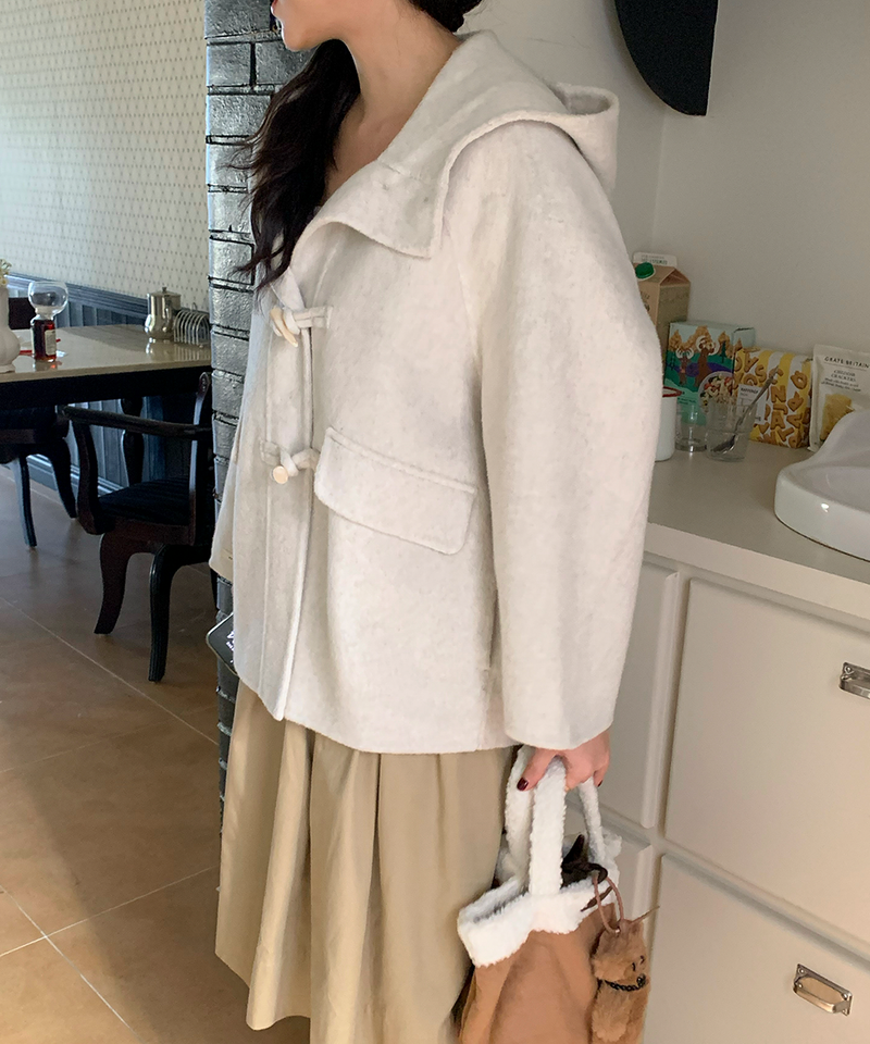 Duffle Half-Length Handmade Coat Jacket