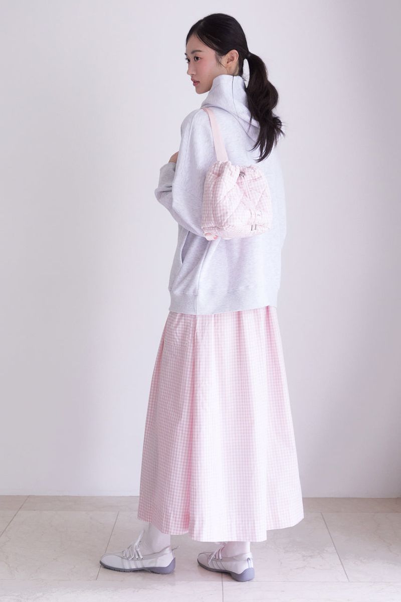 Winter rabbit hoodie (W-MELANGE)