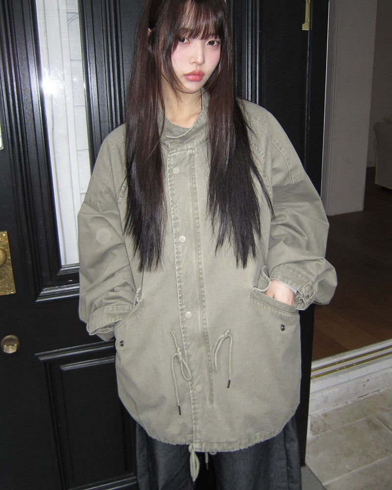 WONDER WONDER（ワンダーワンダー）の「Kion Pigment String Short Field Jacket（Jackets/Outerwear）」