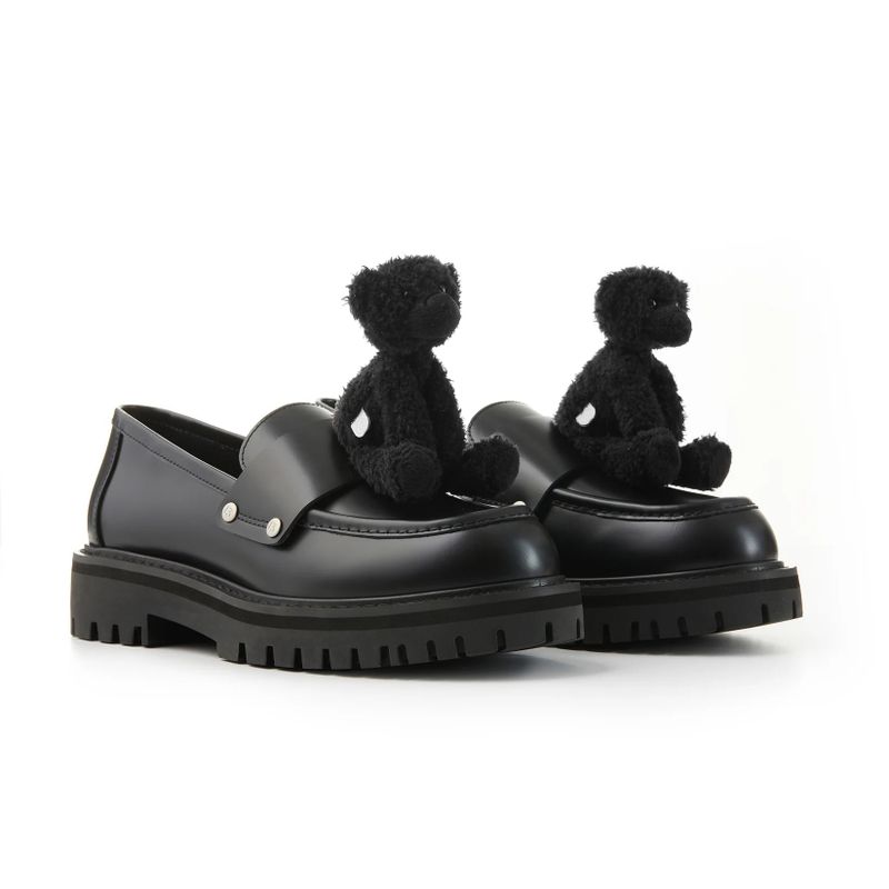 13DE MARZO Bear logo Loafers