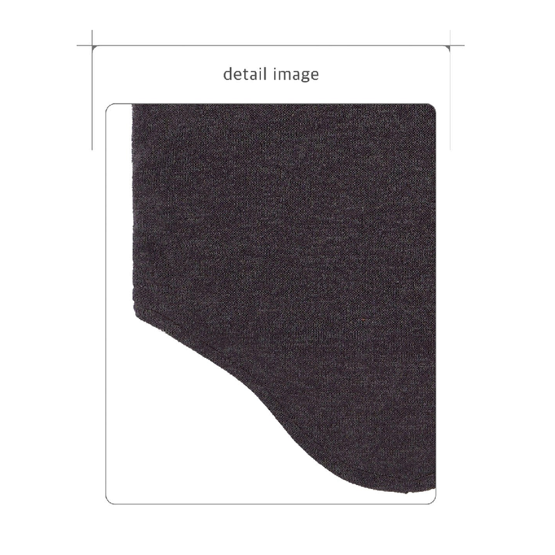 HALTERNEK KNIT VEST_CHARCOAL