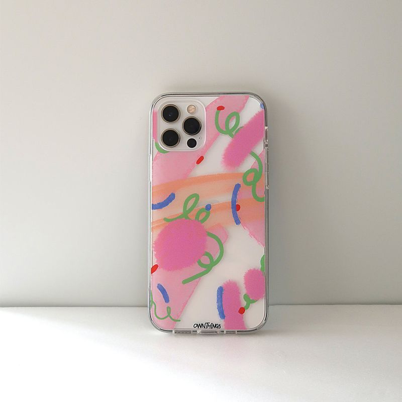 [MADE] Good Feeling Day  phone case (jelly hard)