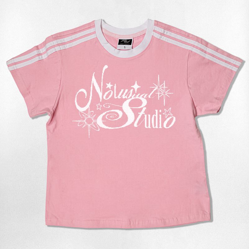 Pixel Studio Semi Crop T-Shirts - 6COLOR