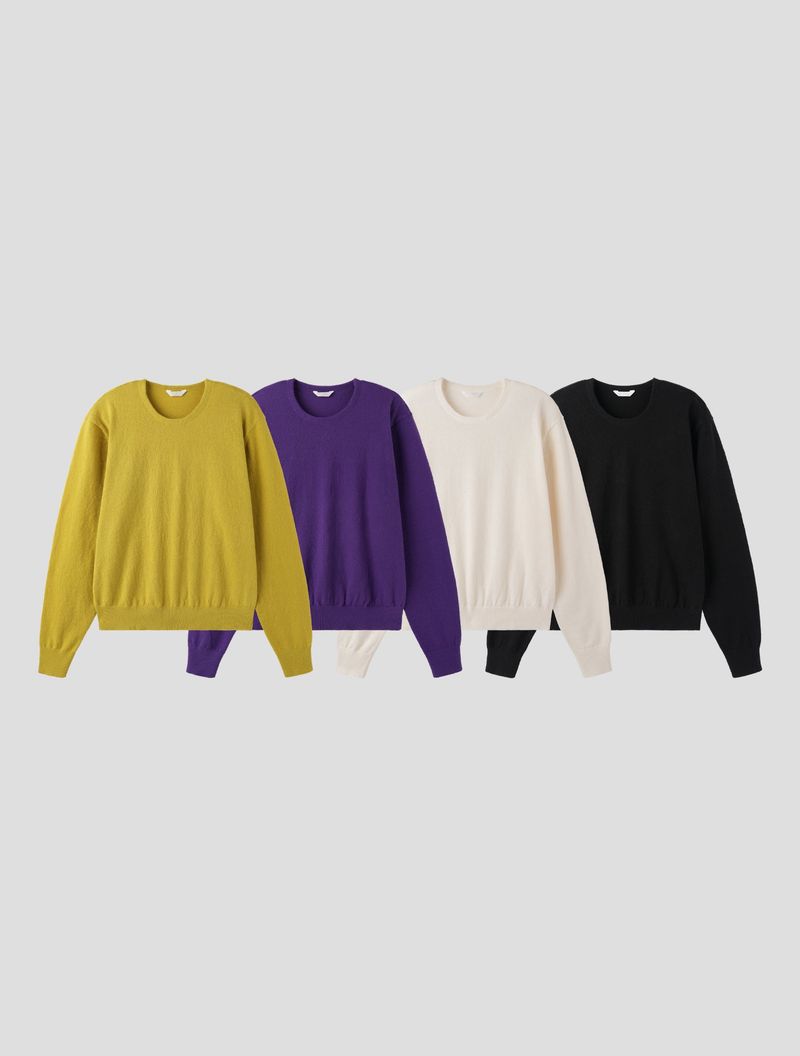Fade cooling round knitwear