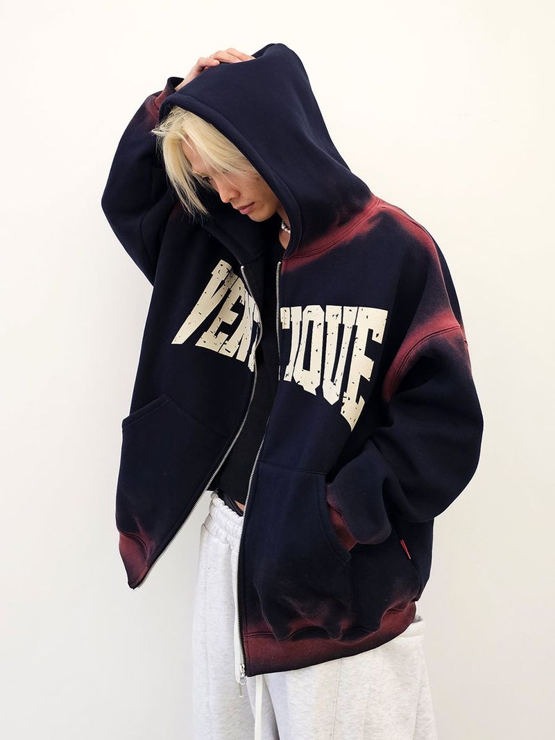 VENTIQUE VTQ Napping hooded zip-up 3colors