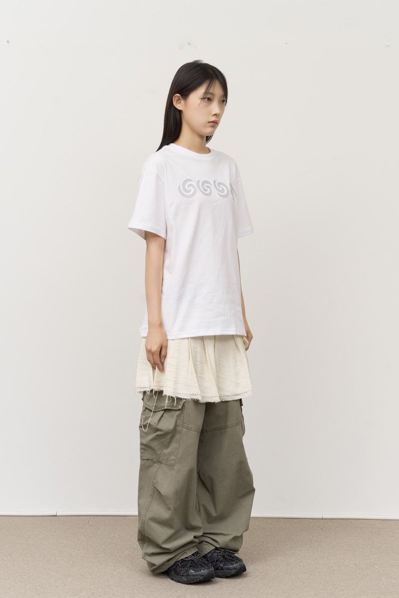 (W) Muse Strap Mini Skirt