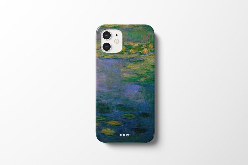 (glossy) 06 water lily Monet Series phone case