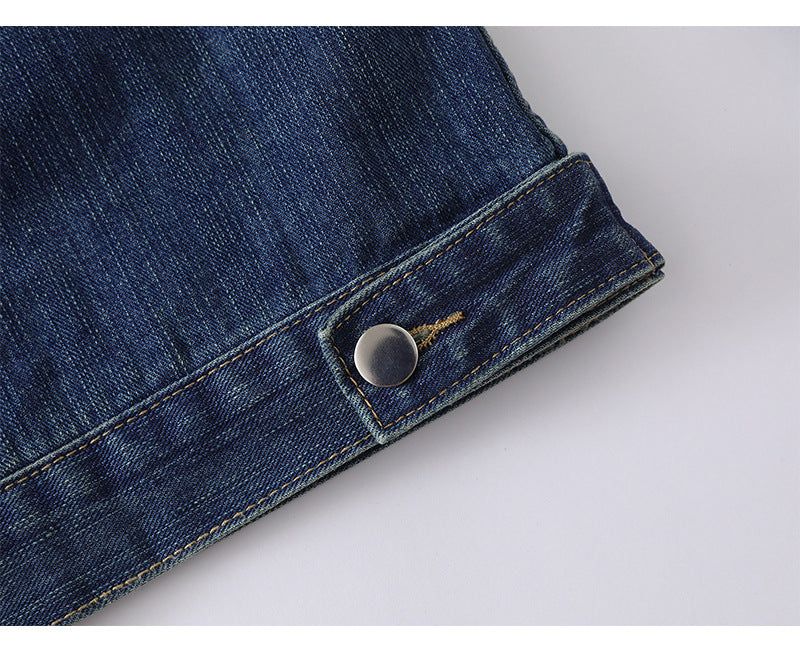 Porter Zip Denim Jacket /