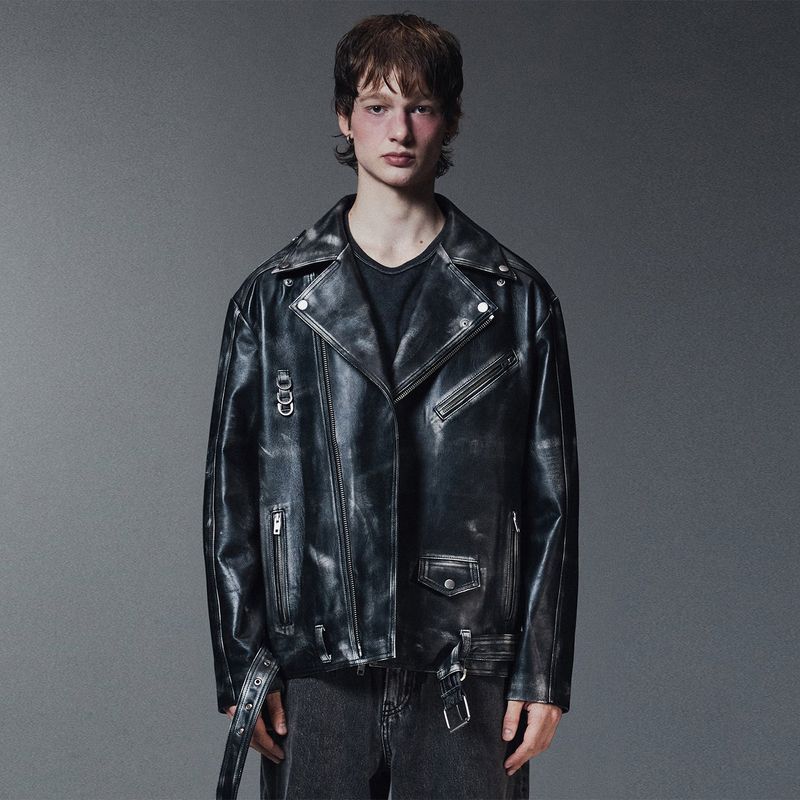 LMN3011（エルエムエヌ3011）の「4D RIDER JACKET-DUSTY BLACK（Jackets/Outerwear）」