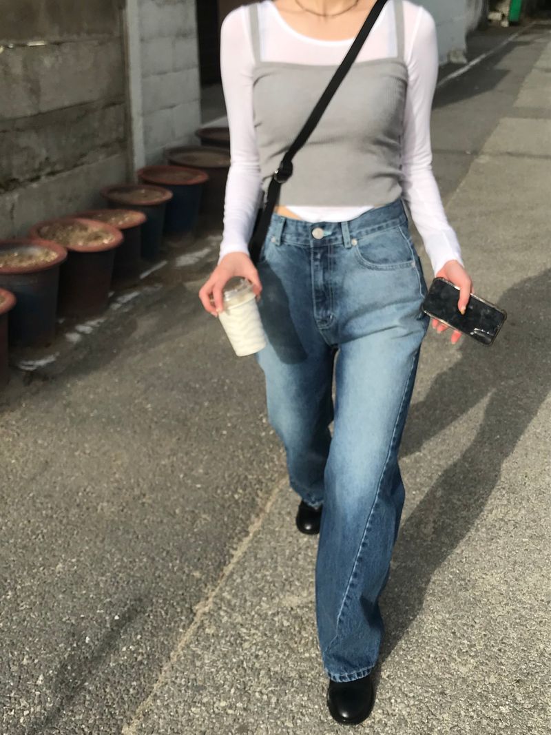 Slim layered shirring t