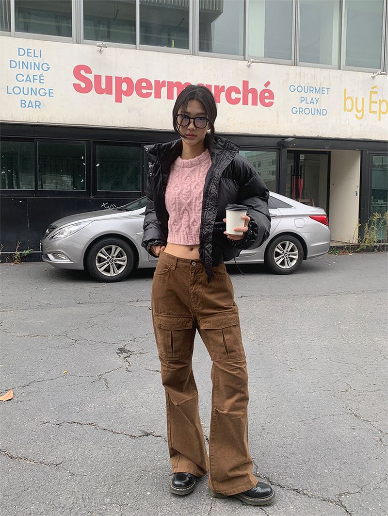 POUND CROPPED PADDING JACKET (6COLOR)