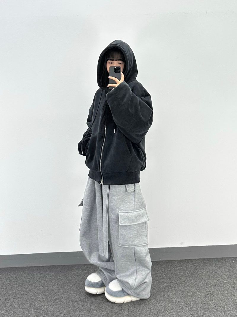 ボールドストラップフリースパンツ
