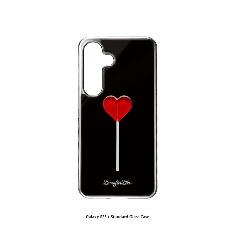 [MADE]heart lollipop Standard Glass phonecase