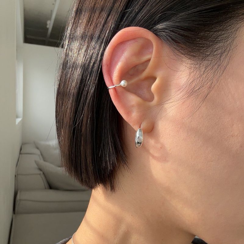 [925silver] Rising sun earring