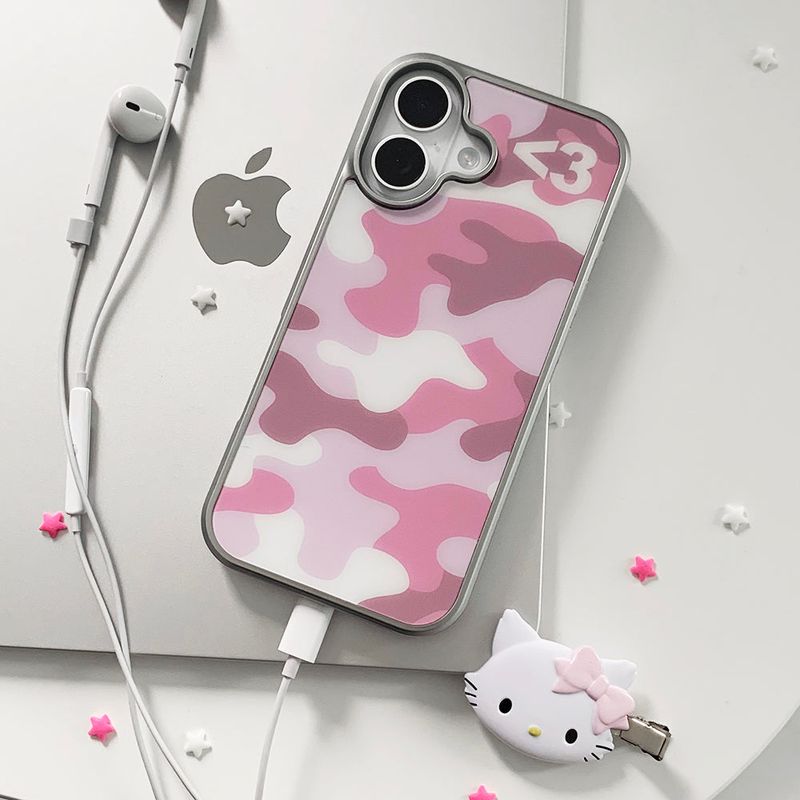 [MADE]pink camo case