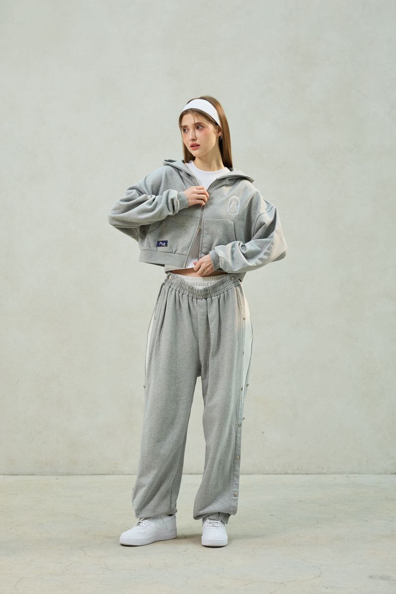 PITA HOOD ZIP-UP / MELANGE