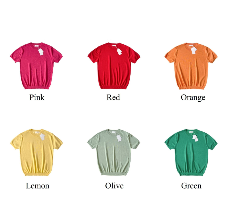 Oler shorts sleeve knit T 