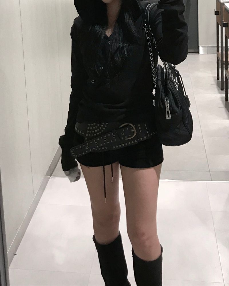 Snap hoodie