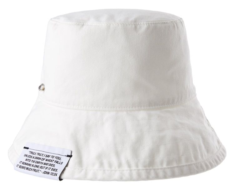 Holy Spear Bucket Hat_White