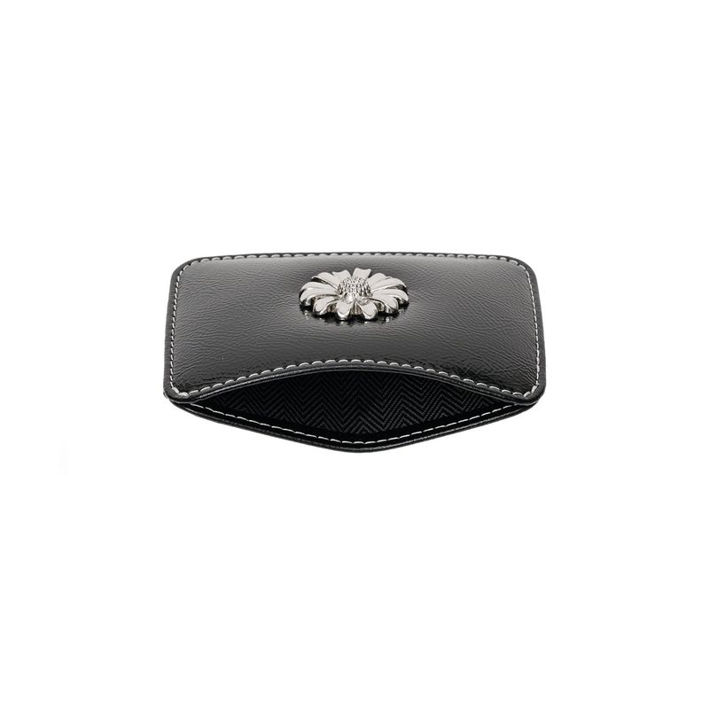 Daisy Slim Mini Transportation Card Wallet Black