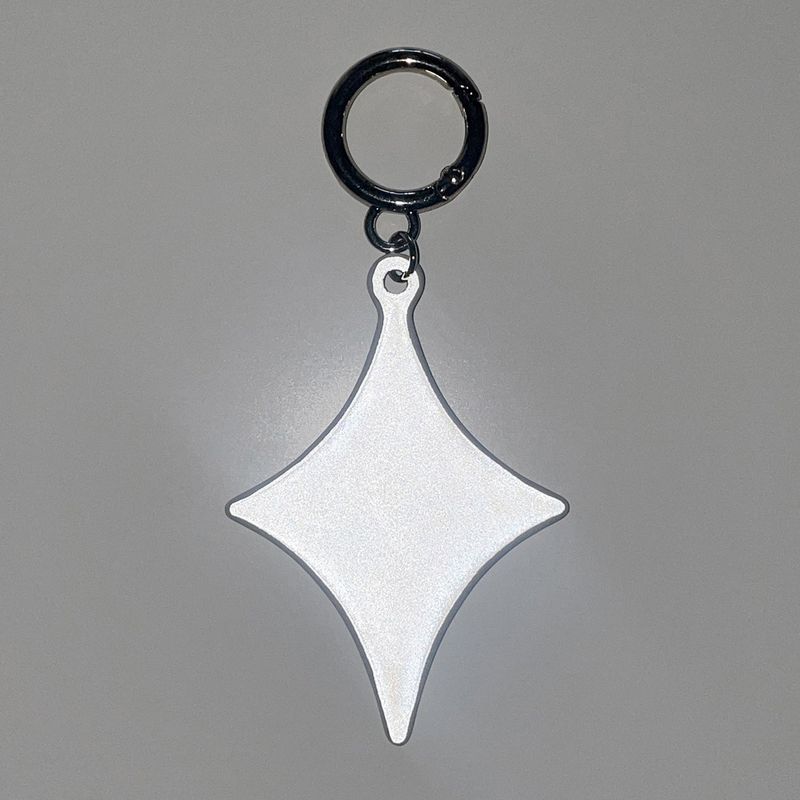 starry mirror keyring 