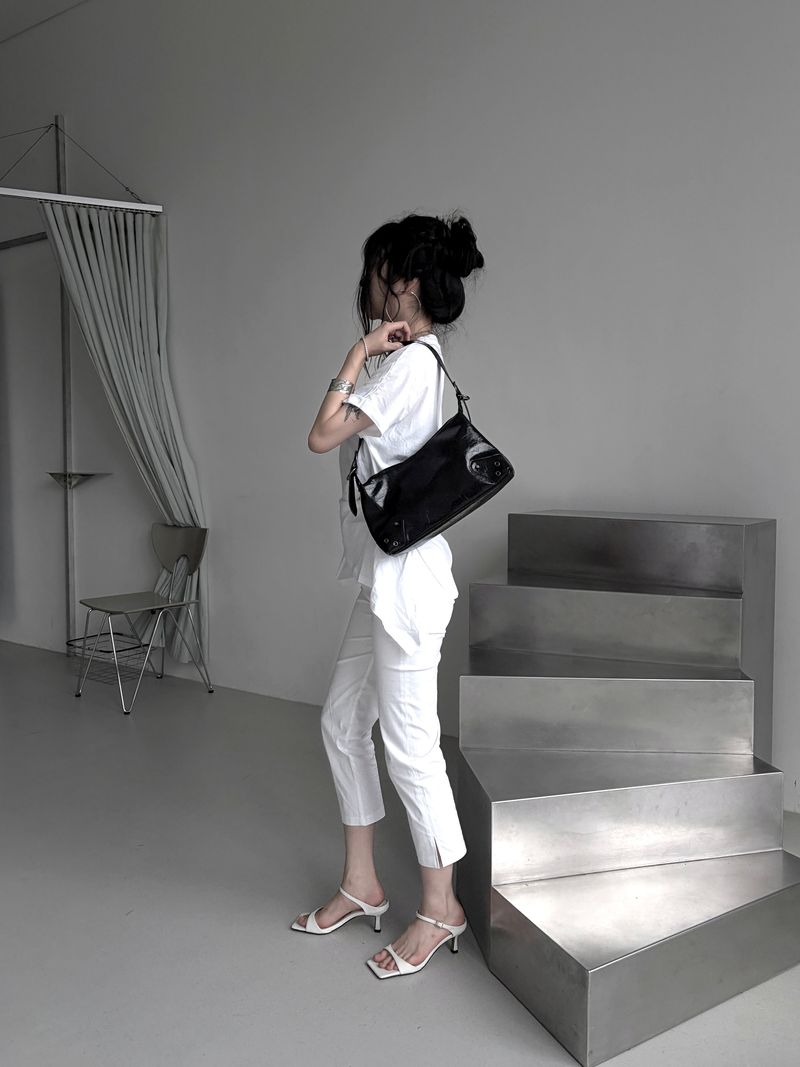 summer capri pants (2color)