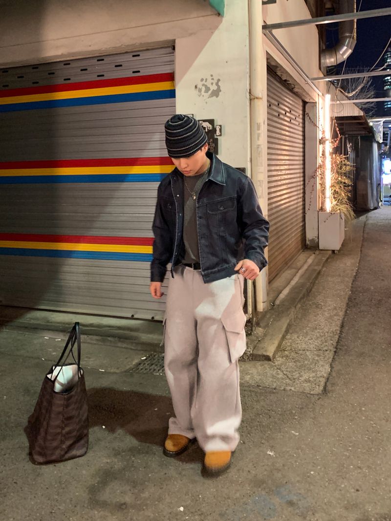 Tantan Neo Sweat Cargo Pants