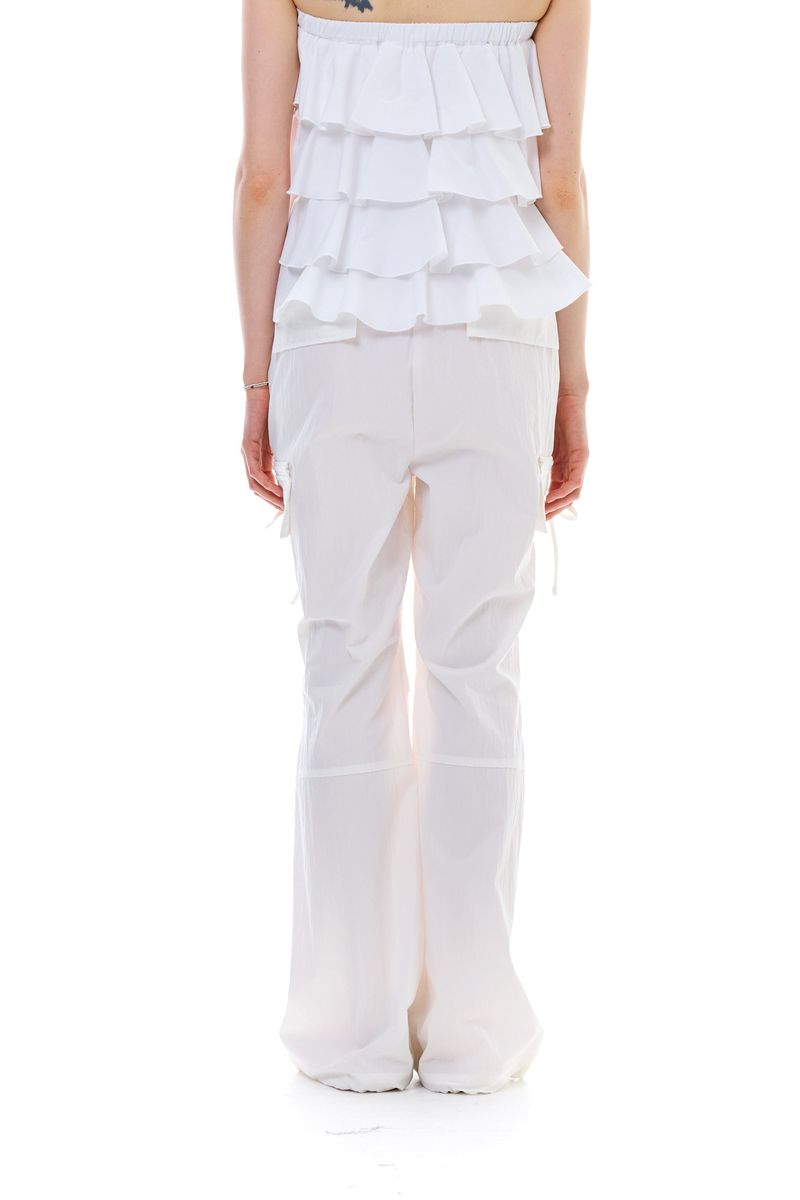 BREEZE BOOTSCUT PANTS / WHITE