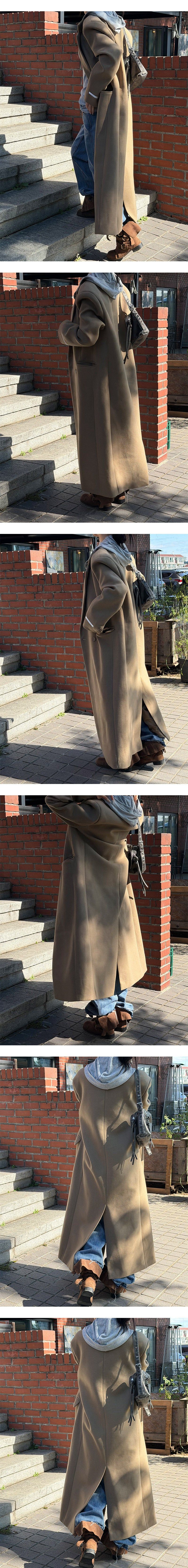 [Unisex] Max double long coat(2color) 