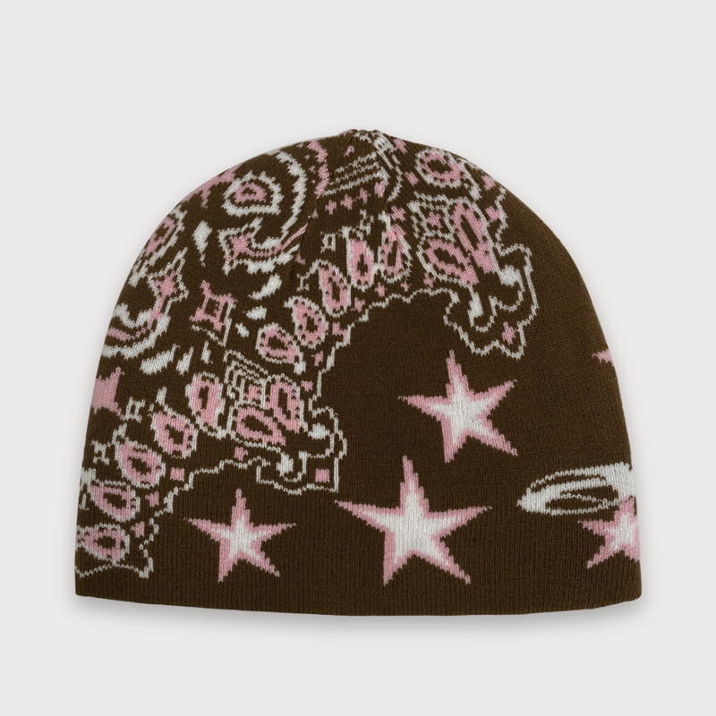 SOIF DRINK（ソイフ ドリンク）の「 PAISLEY STARRY BEANIE (BRN)（Hats）」