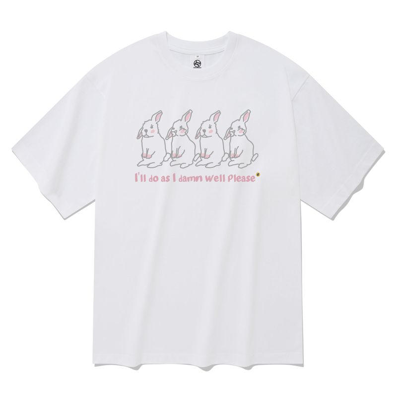 RABBIT FOUR T-SHIRTS
