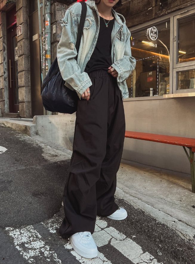 Maret parachute string pants