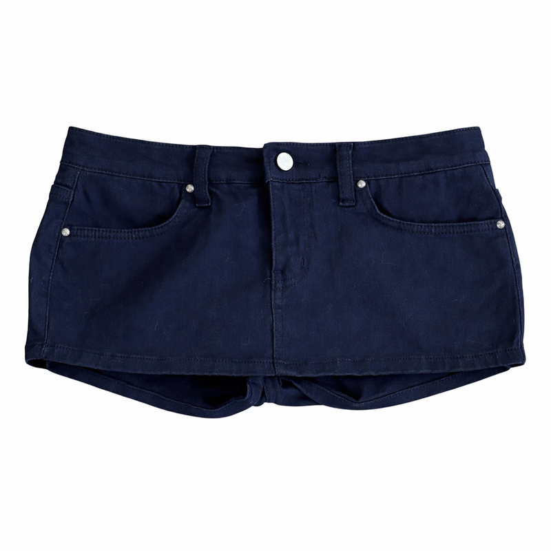 Stud skirt pants