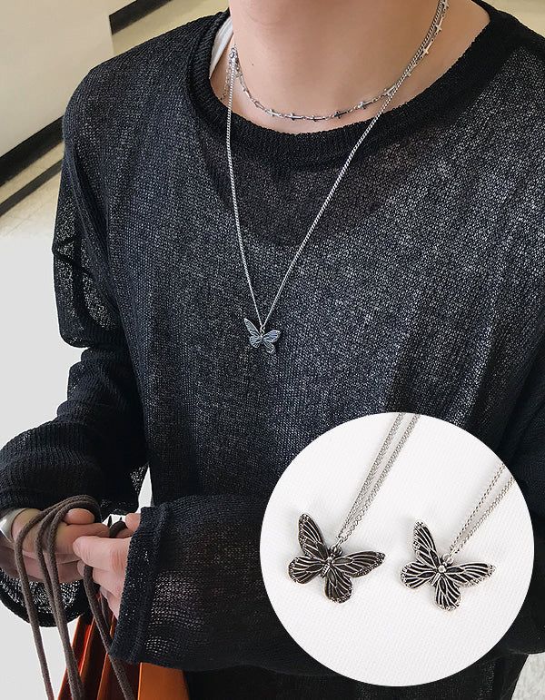 HOLY IN CODE（ホーリーインコード）の「No.7994 butterfly necklace（Accessories）」
