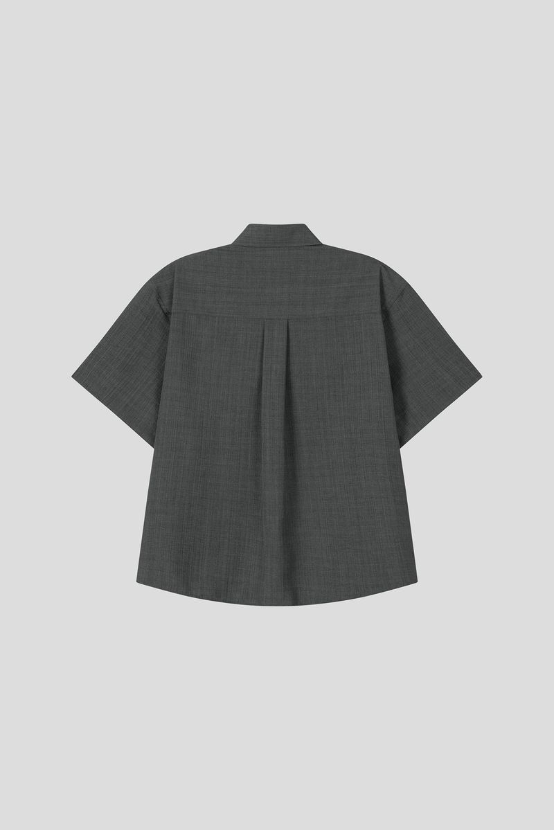 Sheek Cropped Slab Shirt