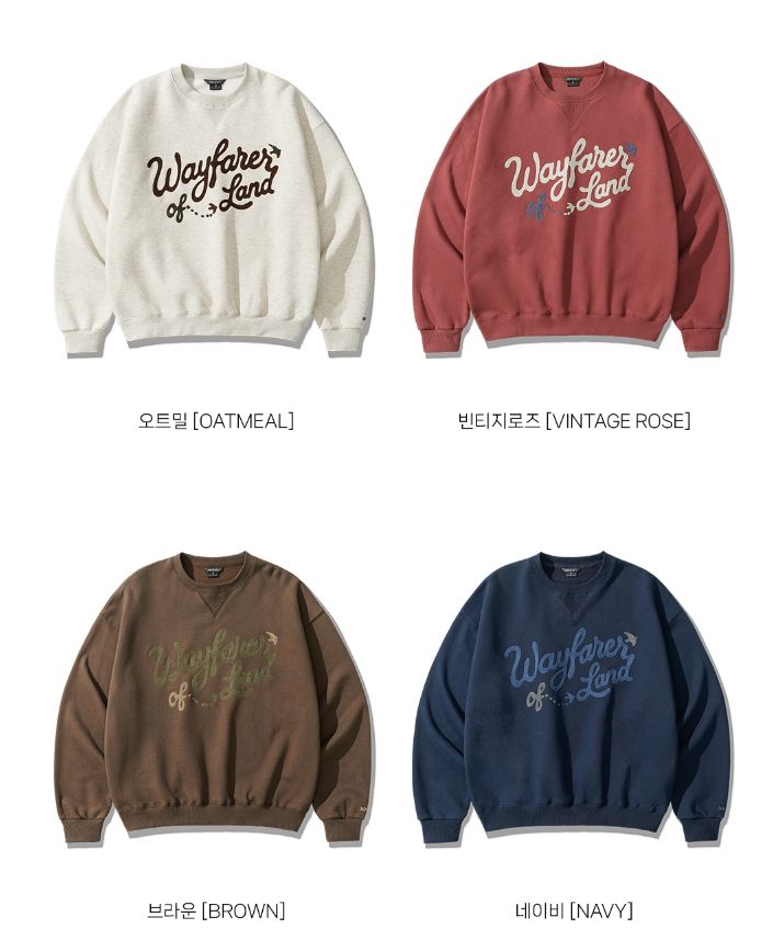 26FW★ Wayfarer Sweatshirt